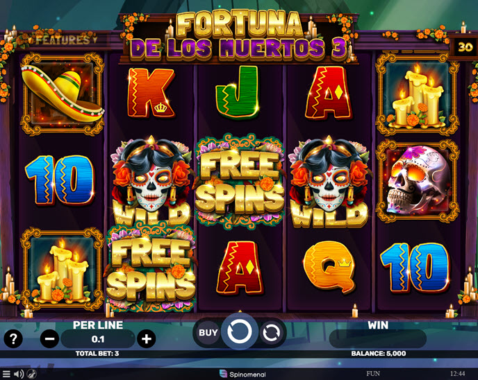 fortuna de los muertos 3