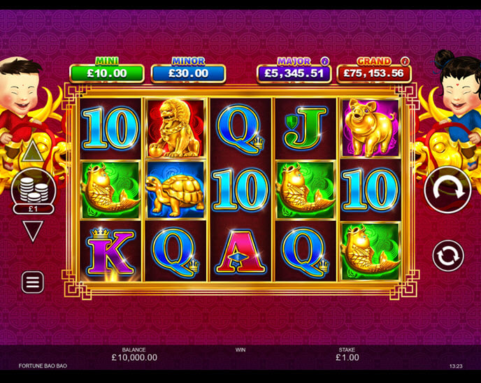 fortune bao bao jackpot win & spin