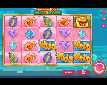 fortune cats golden stacks