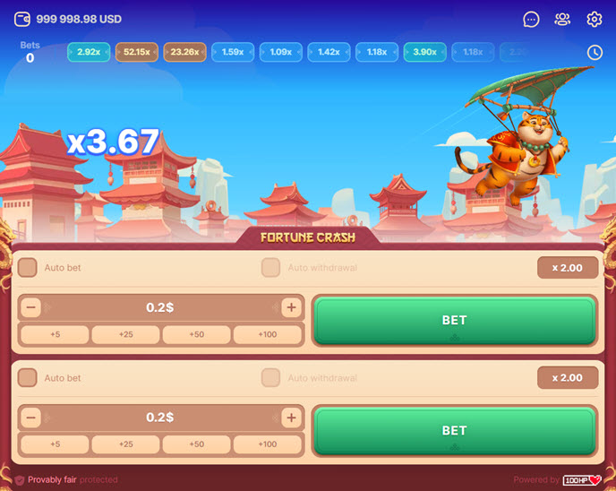 fortune crash