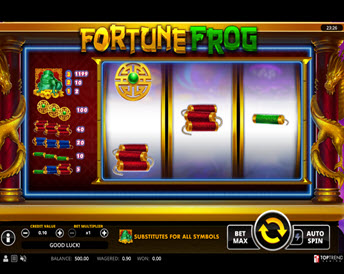 fortune frog