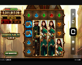 fortunium gold mega moolah