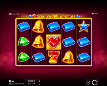 four lucky diamonds