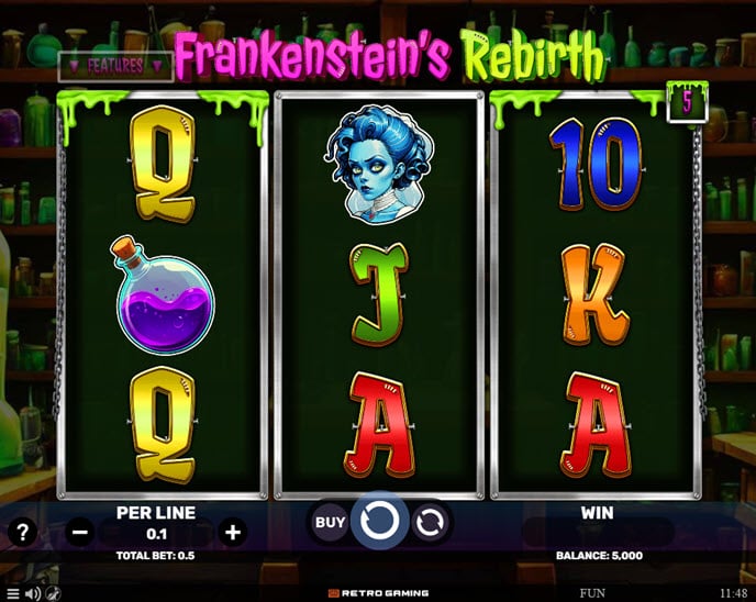 frankenstein's rebirth