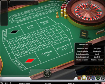 french roulette – high limit