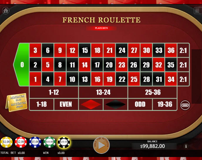 french roulette (ka gaming)