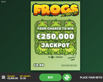 frogs scratch