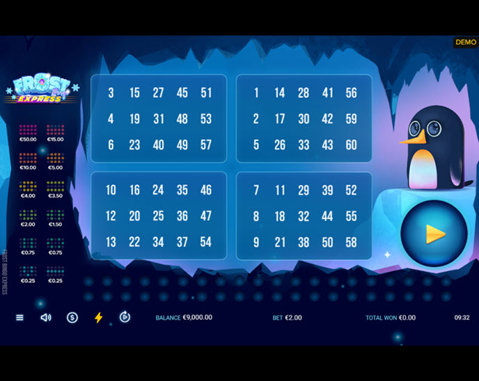 frost bingo express