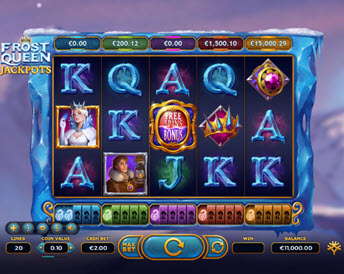 frost queen jackpots