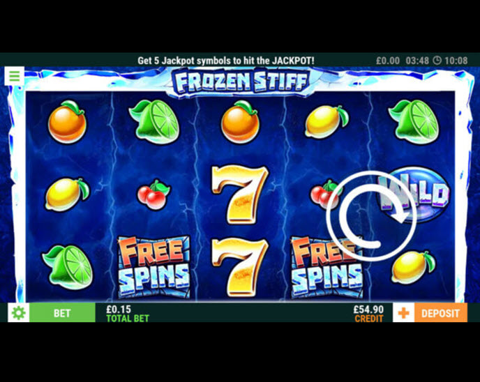 frozen stiff