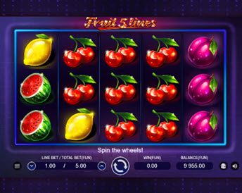 fruit 5 lines