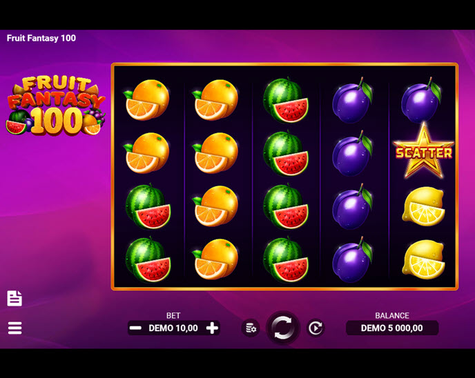 fruit fantasy 100