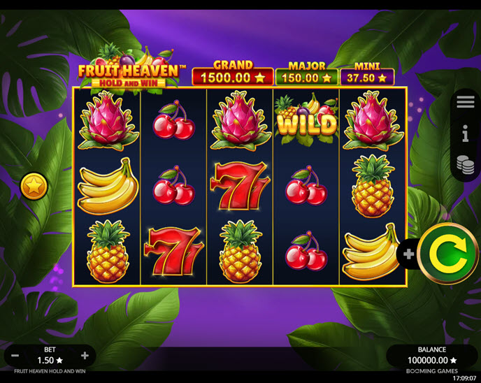 fruit heaven hold and win
