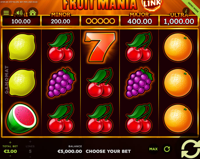 fruit mania flaming link