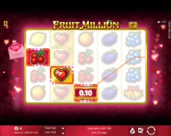 Fruit Million Valentine’s Edition