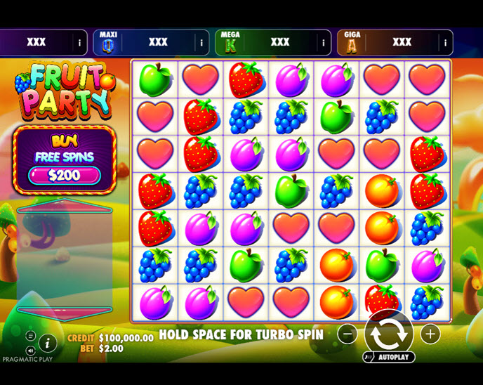 fruit party oranje jackpot