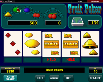 fruit poker (amatic)