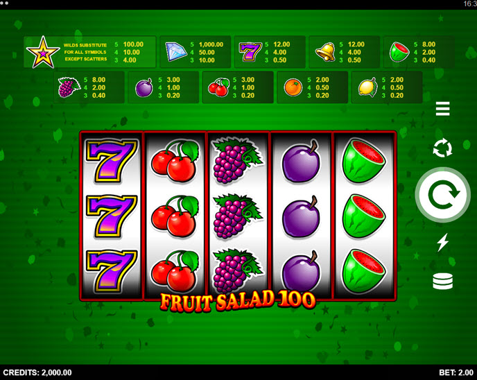 fruit salad 100