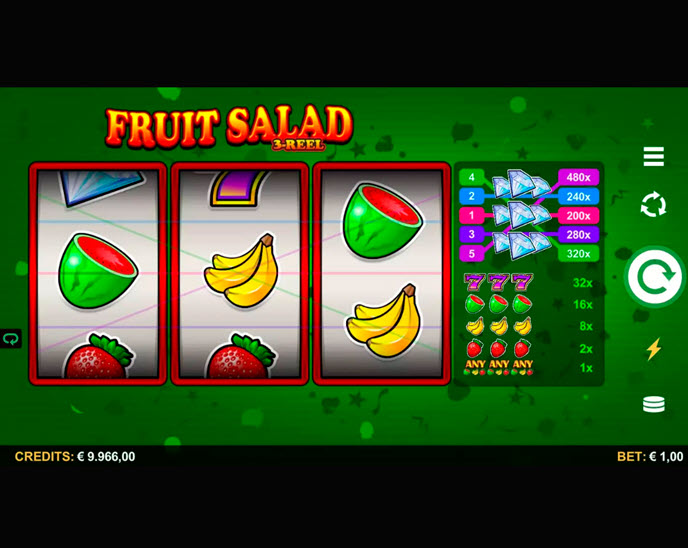 fruit salad 3-reel