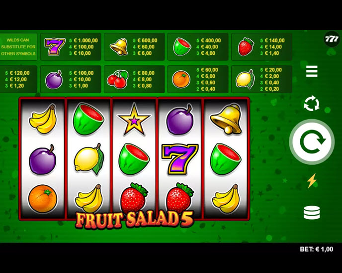 fruit salad 5-line