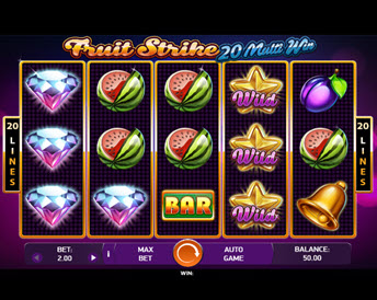 fruit strike: 20 multi win
