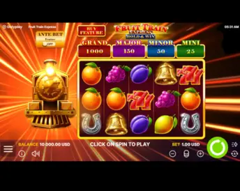 Fruit Train Express: Hold & Win