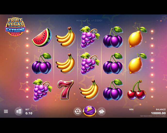 fruit vegas extreme x125