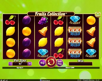 fruits collection 40 lines
