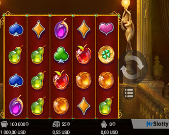 fruits and diamonds