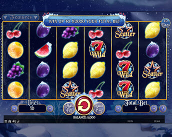 fruits on ice