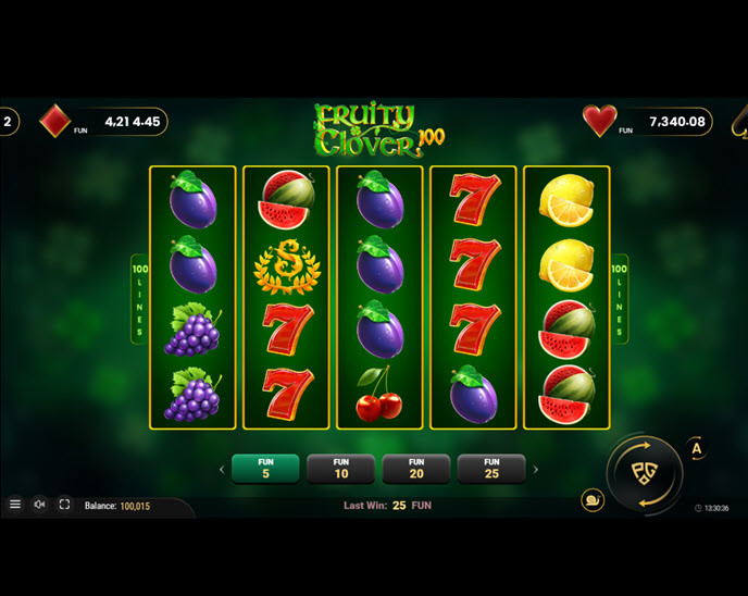 fruity clover 100