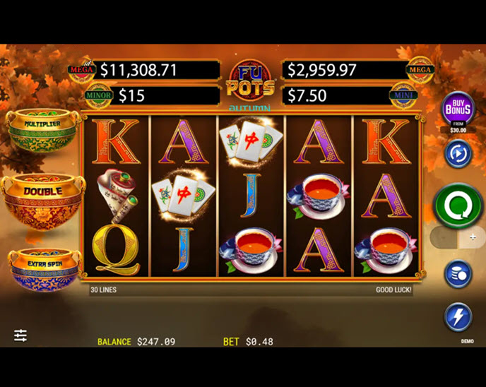 fu pots autumn