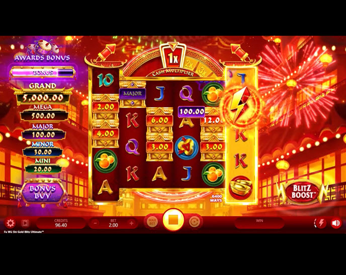 fu wǔ shī gold blitz ultimate