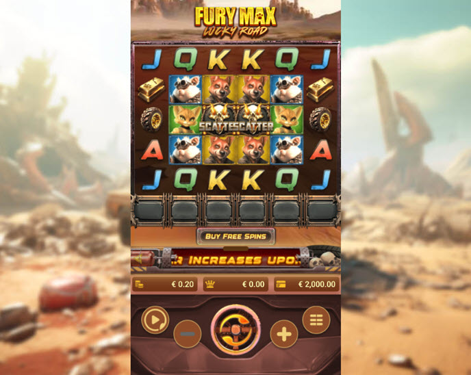 fury max lucky road