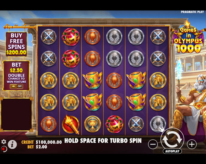 games in olympus 1000