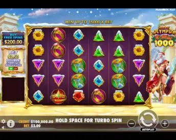 Gates of Olympus Xmas 1000