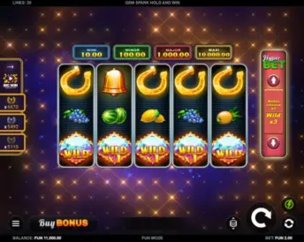 gem spark hold and win