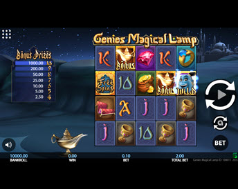 genies magical lamp