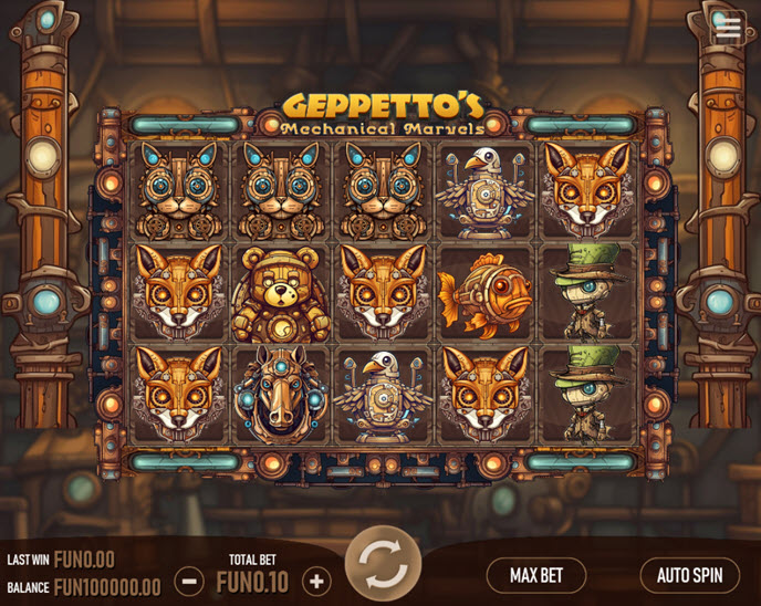 geppetto’s mechanical marvels