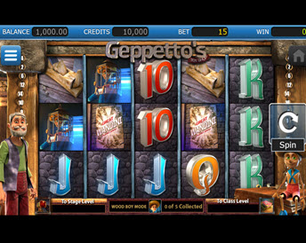 geppetto’s toy shop