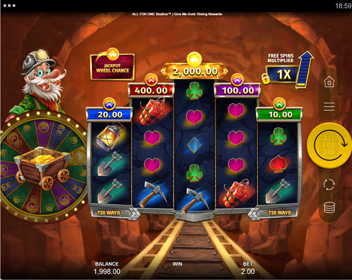 give me gold: rising rewards king millions