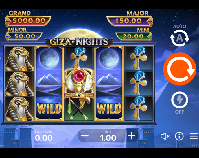 giza nights: hold and win