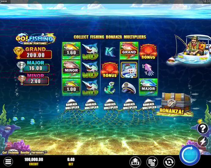 go! fishing: reelin’ fortunes