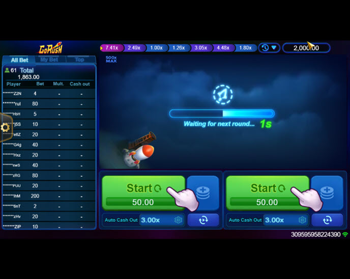 go rush (tada gaming)