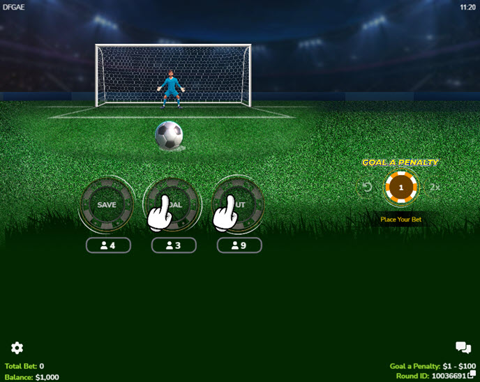 goal a penalty