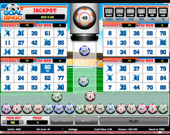 goal bingo
