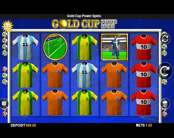 gold cup power spins