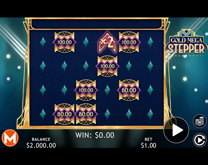 gold mega stepper