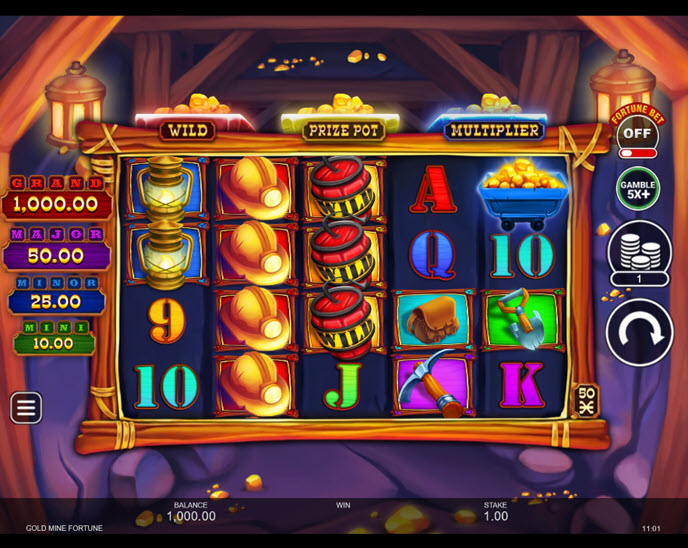 gold mine fortune