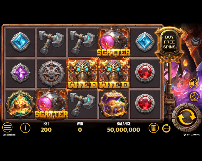 gold mine rush